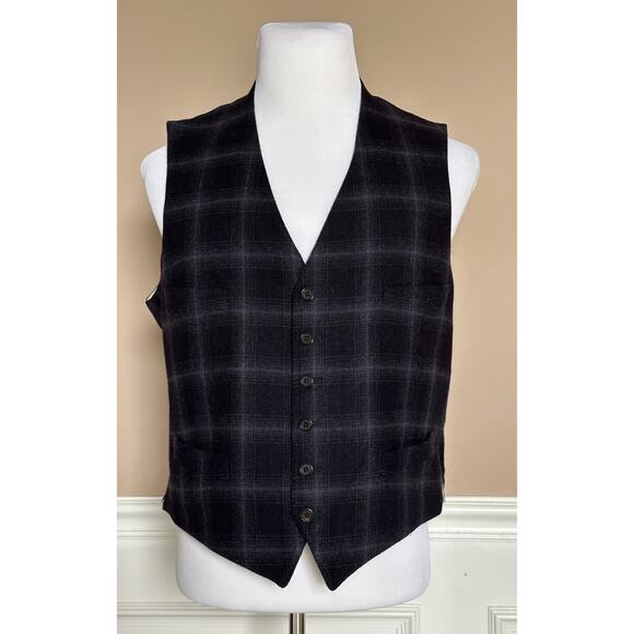 Ralph Lauren Purple Label Camel Hair Blue Vest 38R US/48R Euro Italy NWT $695 - Picture 1 of 10